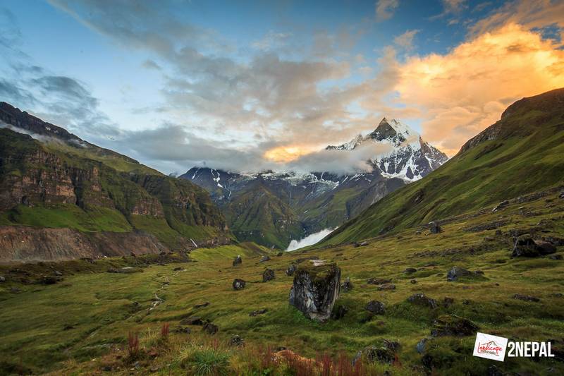 view dari annapurna basecamp view dari annapurna basecamp