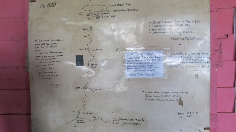 catper Dempo - Menuju Pintu Rimba