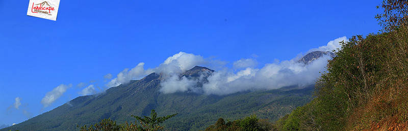 gunung suami istri Lewotobi gunung suami istri Lewotobi