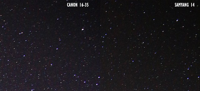perbandingan lensa samyang 14mm vs canon 16-35 Lensa samyang 14 mm vs canon 16-35