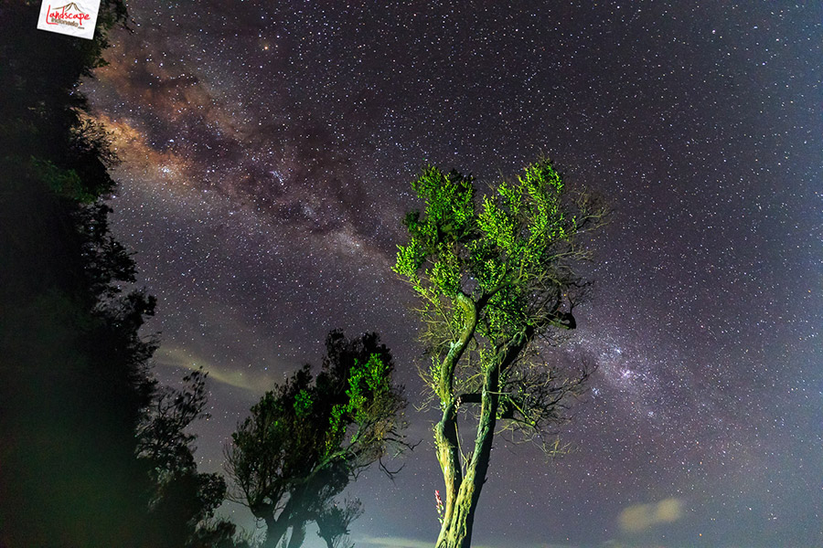 Perjalanan Mendokumentasikan View 360 Gunung Lawu - milky way