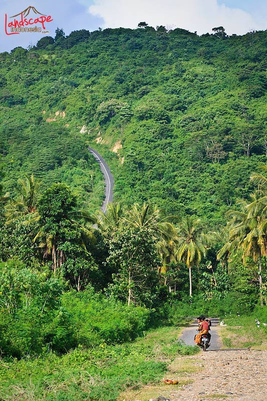jalan masuk pantai mekaki.. nanjak bok jalan masuk pantai mekaki.. nanjak bok