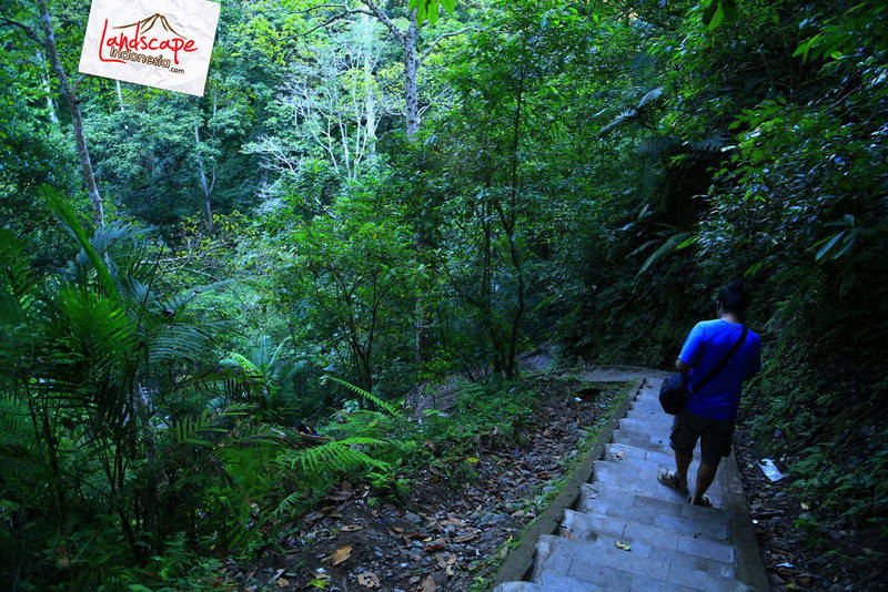 jalan turun berupa undakan sendang gile - jalan turun berupa undakan