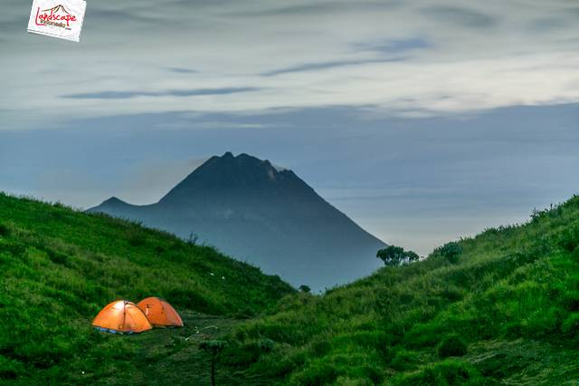 siluet merapi siluet merapi