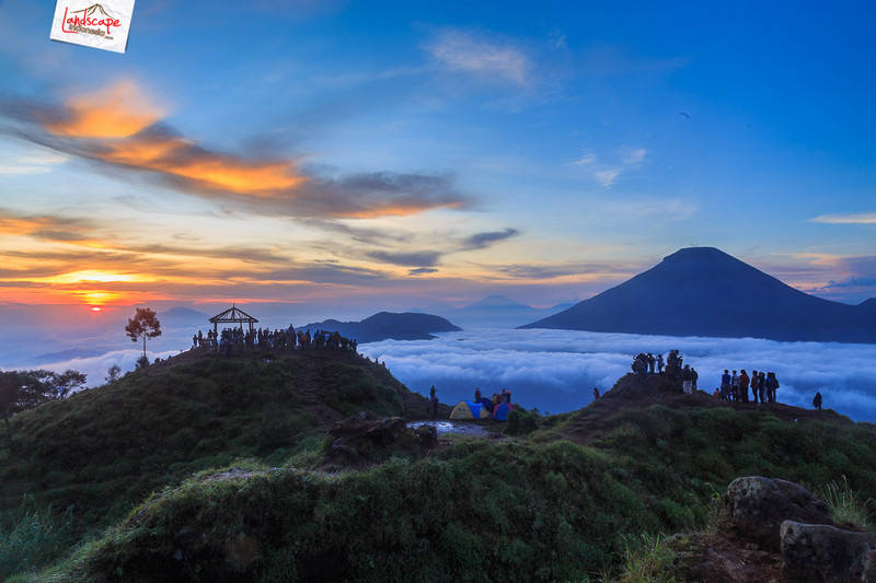 pagi di sikunir dieng - 6D dua kamera - pagi di sikunir dieng - 450D