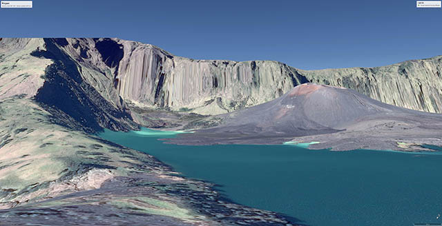 google earth pro - rinjani - segara anak google earth pro - rinjani - segara anak