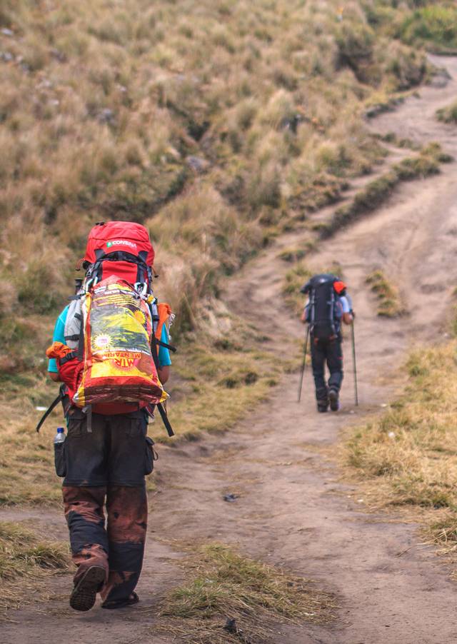 Semeru dalam frame Semeru dalam frame
