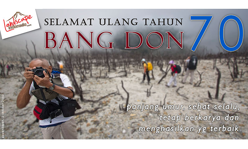 selamat ulang tahun bang Don selamat ulang tahun bang Don