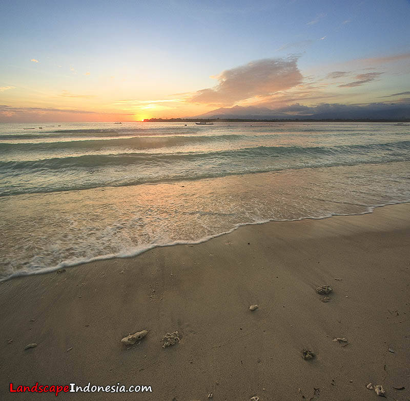 sunrise gili trawangan