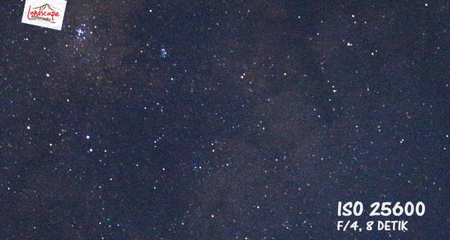 test high iso canon 6d untuk milky way canon 6D untuk memotret milky way
