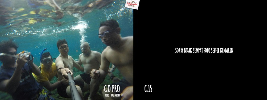 test underwater - gopro vs g15