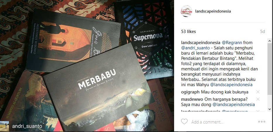 review buku merbabu