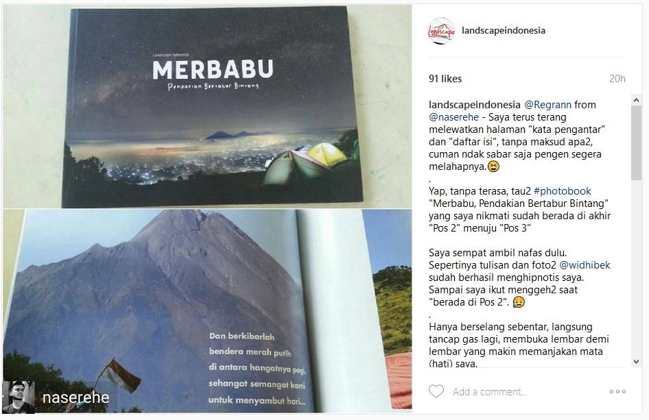 review buku merbabu @naserehe