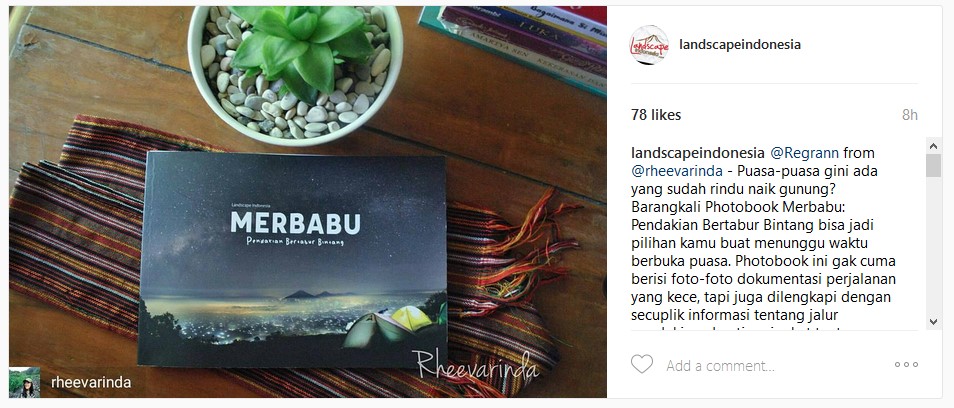 review buku merbabu @rheevarinda