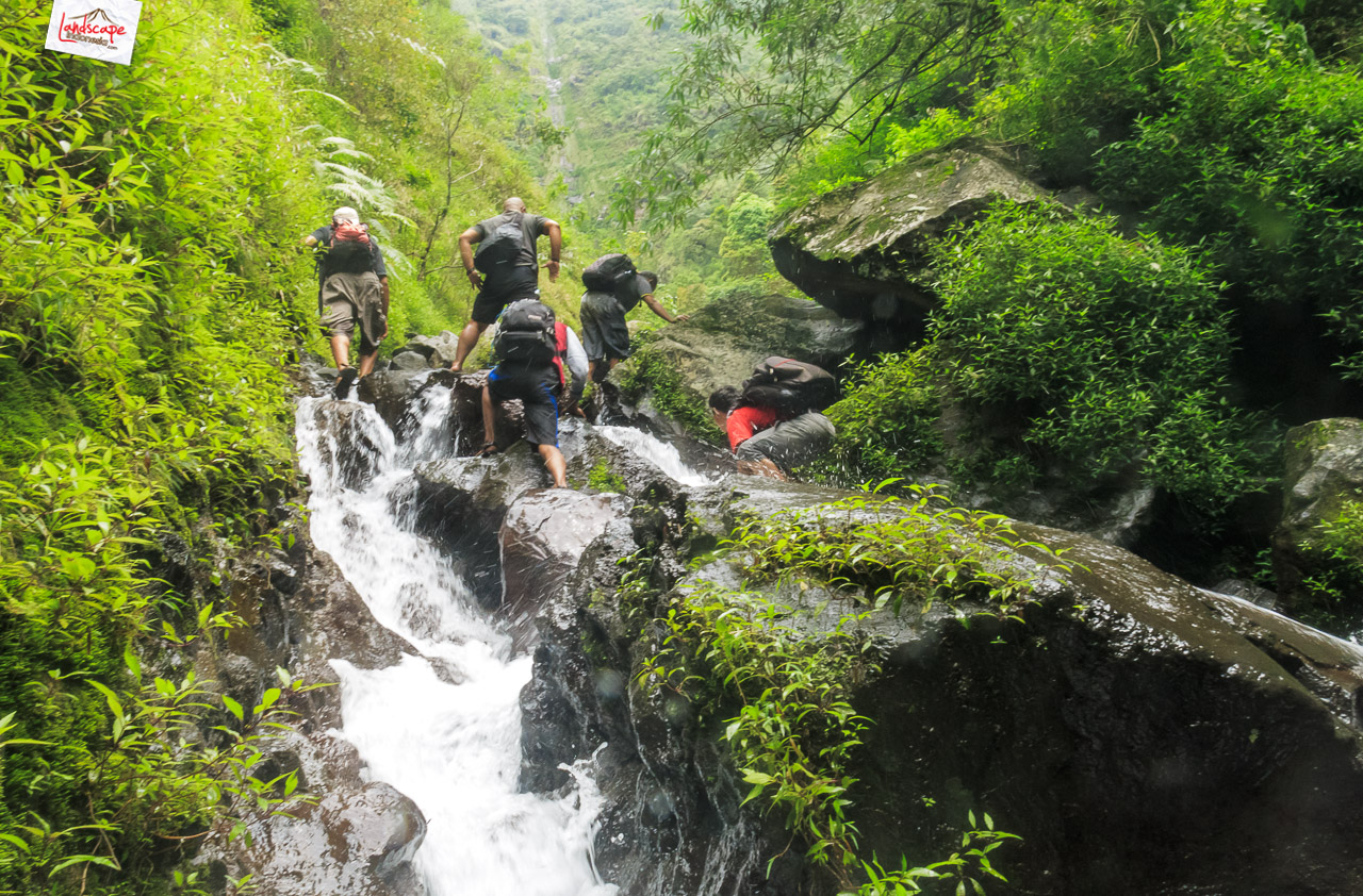 melewati rintangan sepanjang perjalanan
