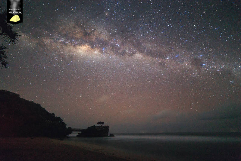 milky way di pantai drini