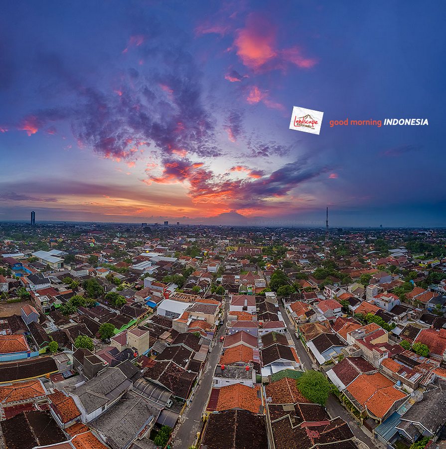 aerial foto pagi