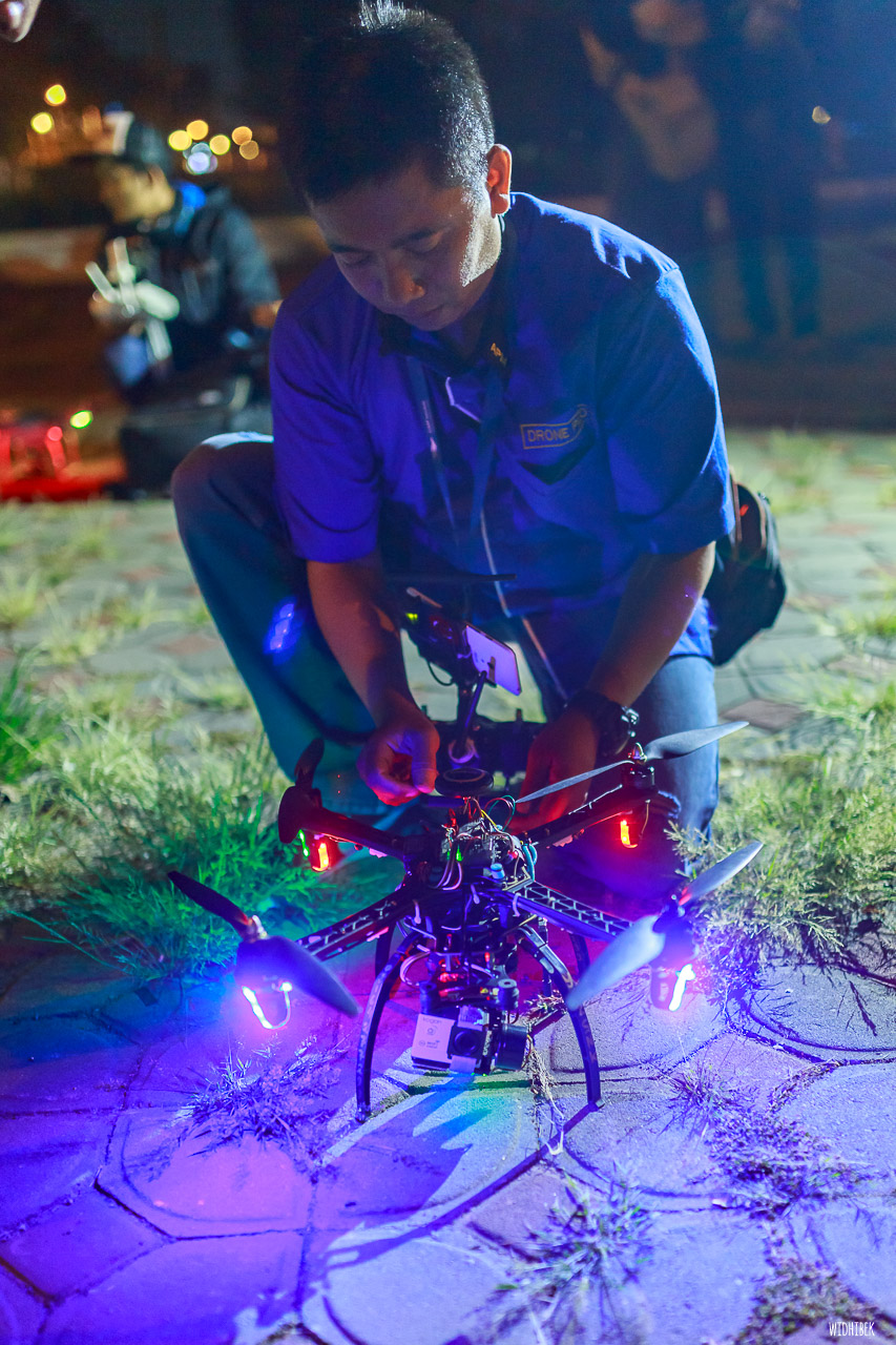 terbang Solo Drone Fly Mangkunegaran