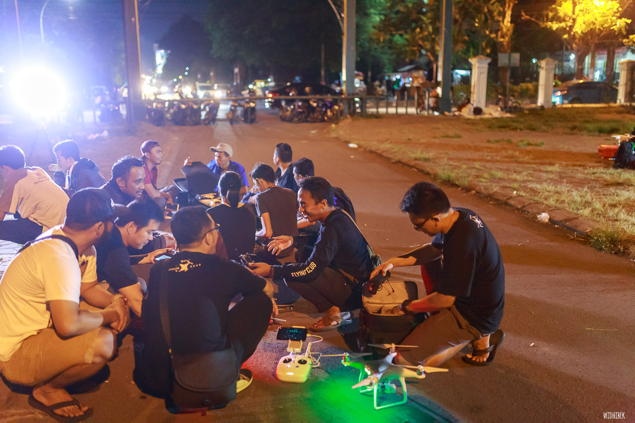 terbang Solo Drone Fly Mangkunegaran
