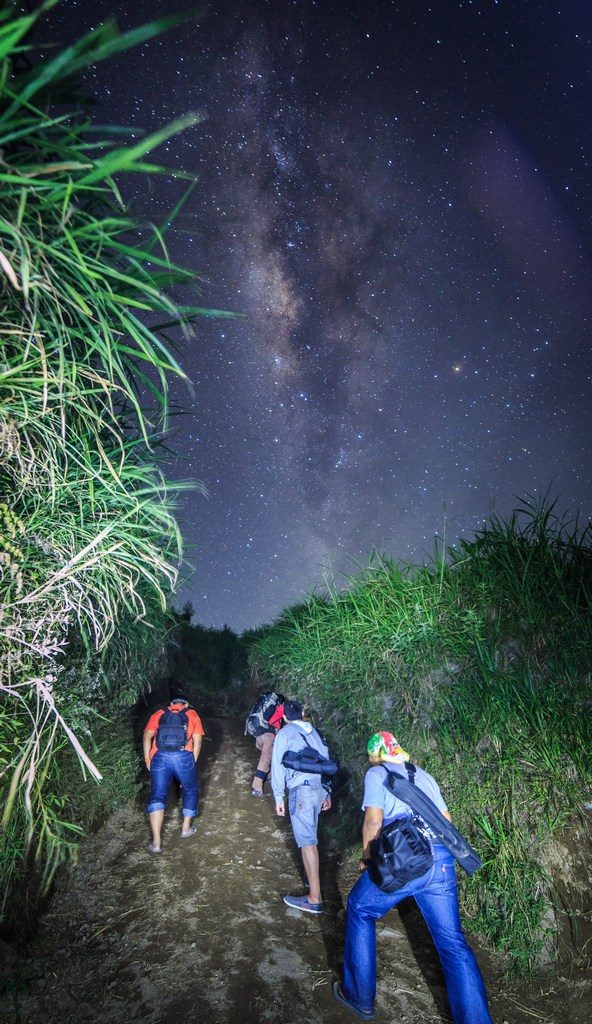 memotret milky way - menuju merapi
