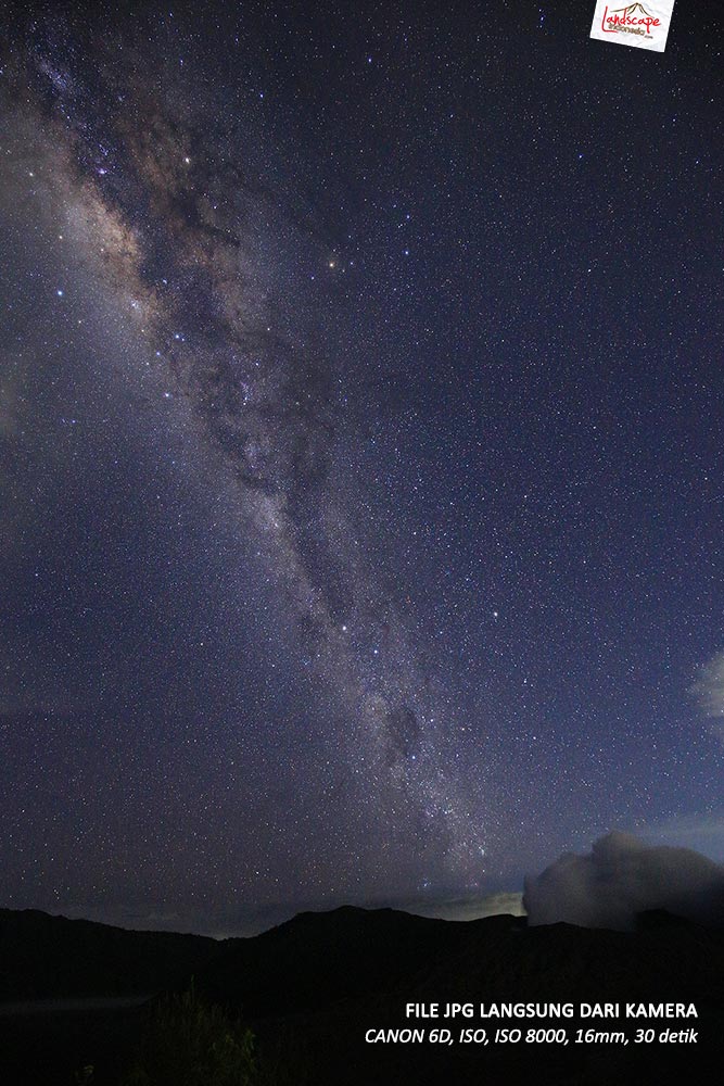 milky way dilihat mata - jpg