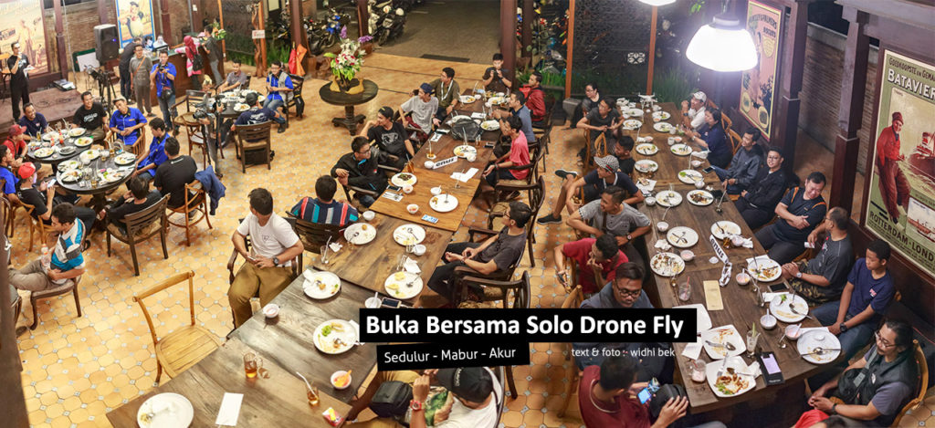 buka bersama Solo Drone Fly