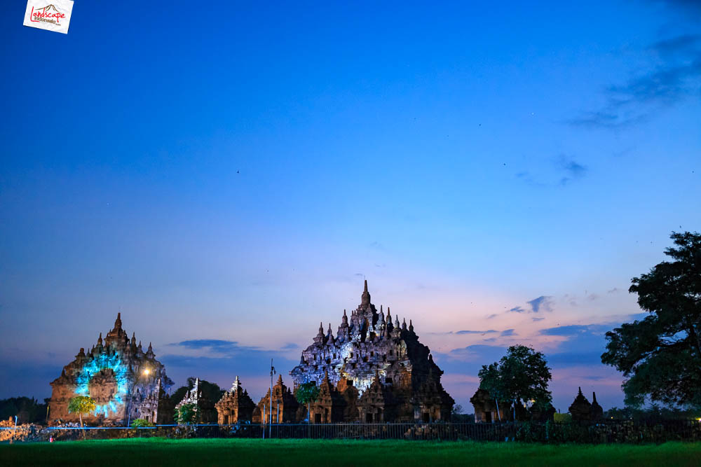 sunset di Plaosan - menjelang senja