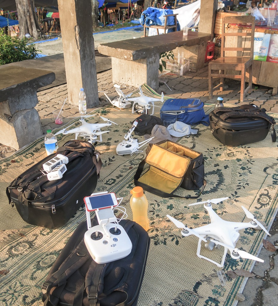 kedungombo dari udara - bersiap terbang