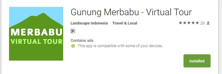 gunung merbabu virtual tour