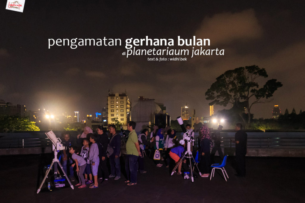 pengamatan gerhana bulan