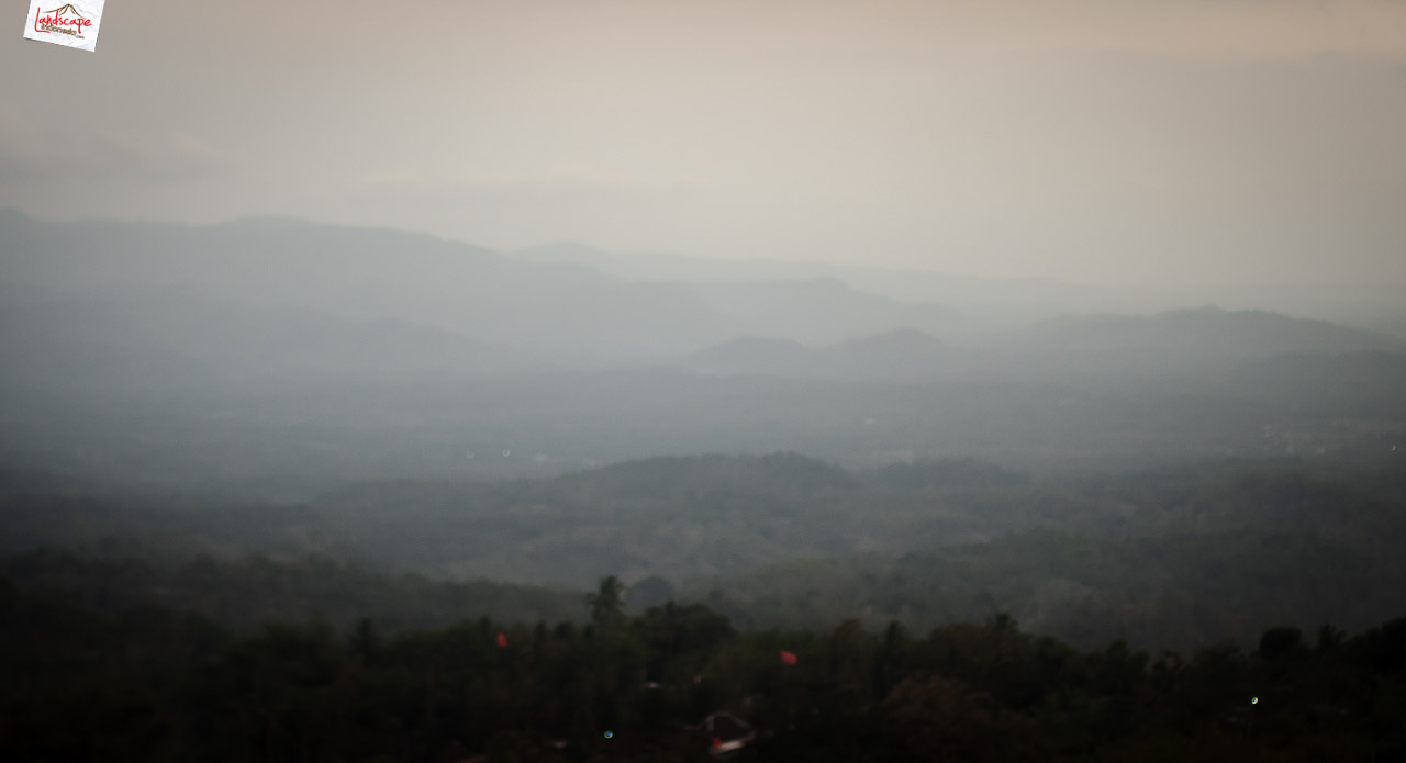 view dari bukit laskar pelangi