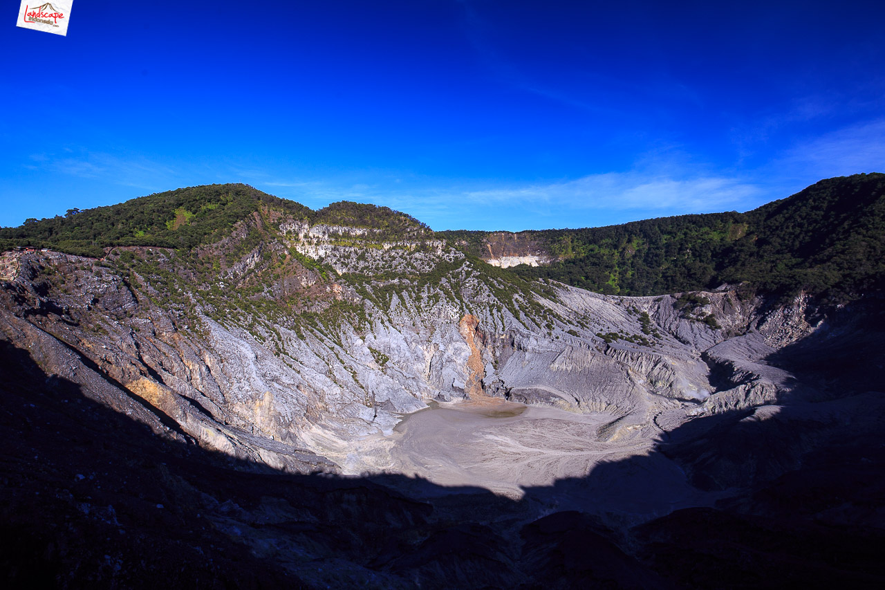 tangkuban perahu dari parkiran