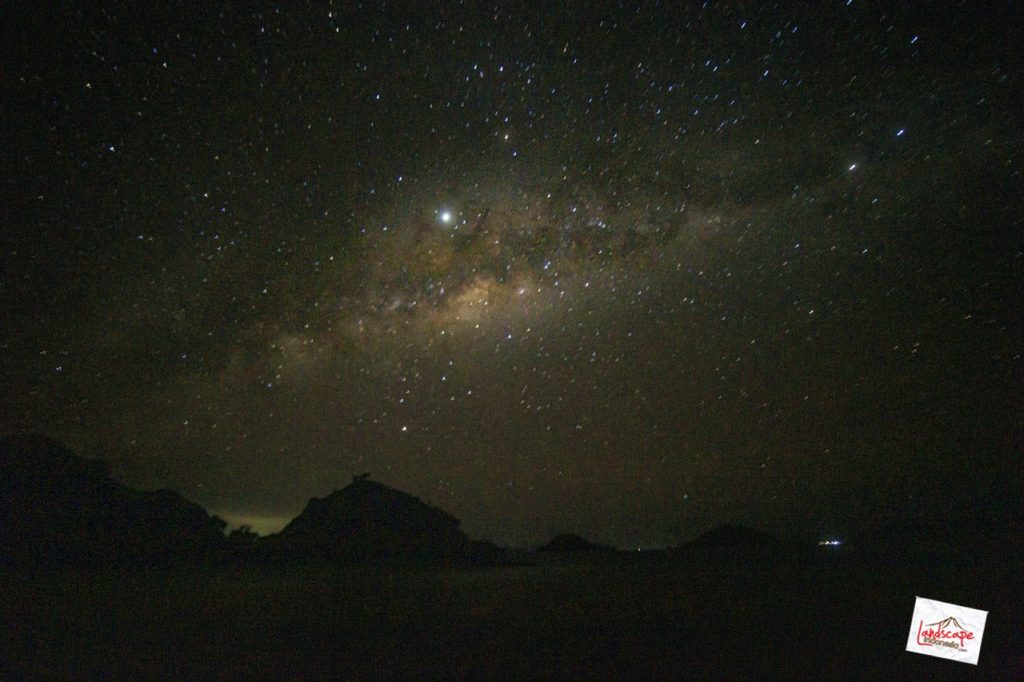 milky way membentang