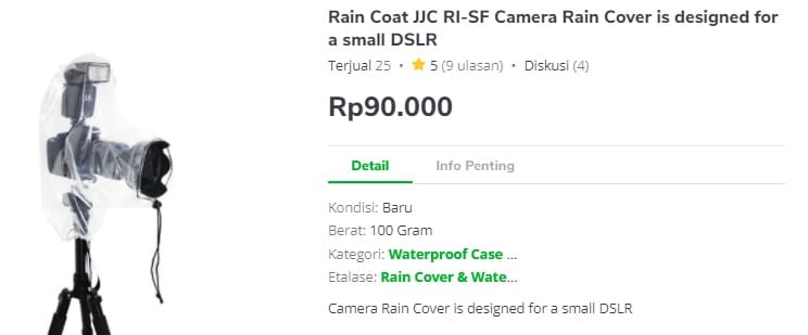 raincoat kamera